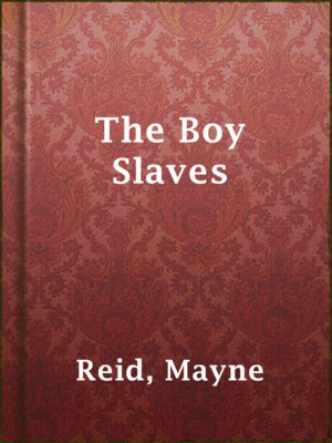 cover image of The Boy Slaves